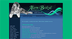 Desktop Screenshot of alarmbeskyd.com
