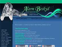 Tablet Screenshot of alarmbeskyd.com